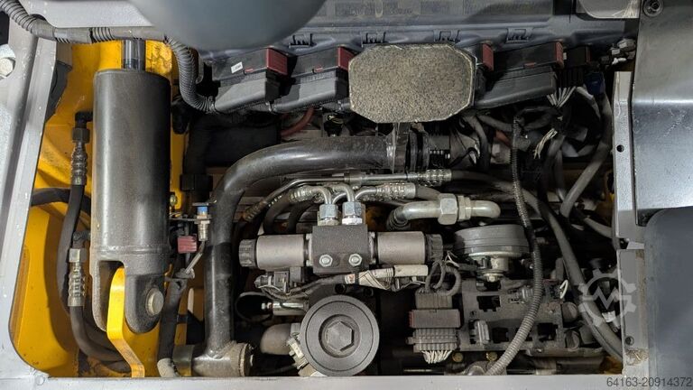 Elektrisk 3 -hjulet gaffeltruck Jungheinrich EFG 215 GE115-480DZ