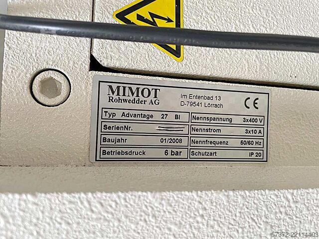 Maszyna do pobierania i umieszczania Mimot Advantage 27 BI