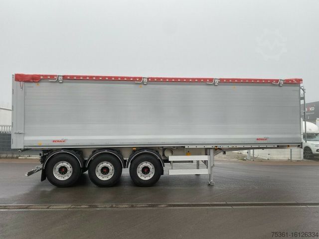 Kippers oplegger BENALU Bulkliner S 95 51,5m3 SAF Liftachse --MIETE--