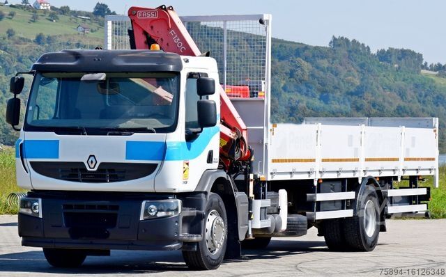 Grúa montada en camión RENAULT Premium 310 DXI* FASSI F130AC.23+FUNK* TOP