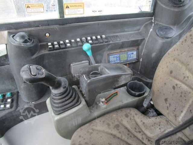 Kolový bagr Takeuchi TB 295W - POWERTILT + Schnellw + 3 Löffel