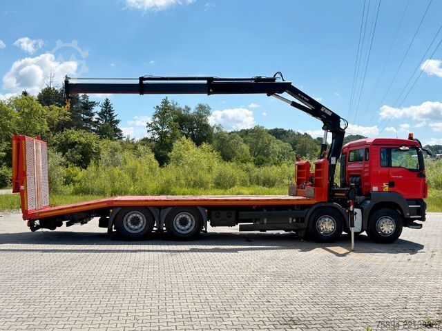 Biltransport lastbil MAN TGS 35.360* Abschleppwagen 7,80m * KRAN/ FUNK