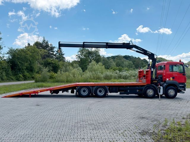 Biltransport lastbil MAN TGS 35.360* Abschleppwagen 7,80m * KRAN/ FUNK