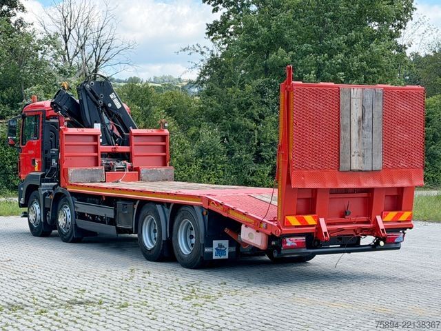 Biltransport lastbil MAN TGS 35.360* Abschleppwagen 7,80m * KRAN/ FUNK