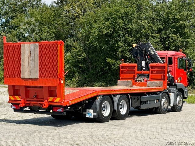 Biltransport lastbil MAN TGS 35.360* Abschleppwagen 7,80m * KRAN/ FUNK