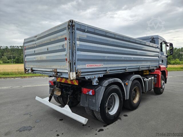 Tre-sidet tipbil MAN 26.440 FK 6x4