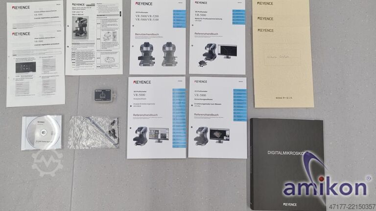 Perfilómetro Keyence VR-5000 + VR-5200