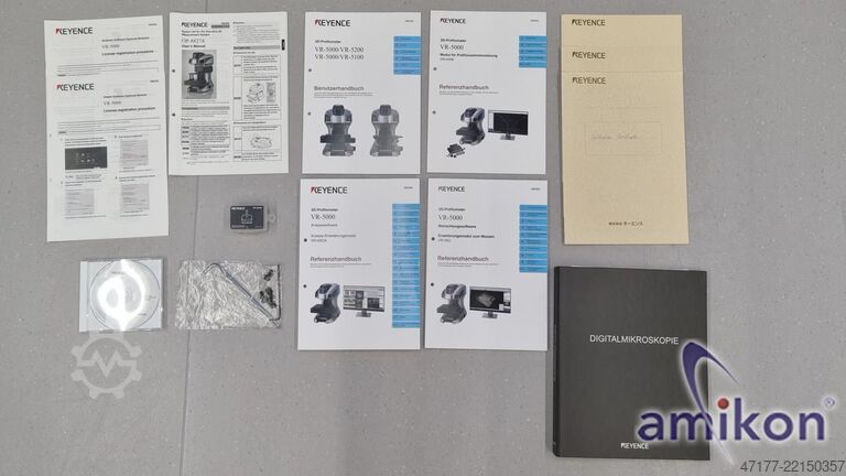 Perfilómetro Keyence VR-5000 + VR-5200