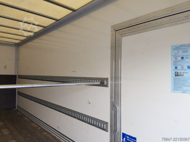 Autocamion cu caroserie tip cutie Iveco EuroCargo ML 75 E 19/P LBW Türe im Koffe