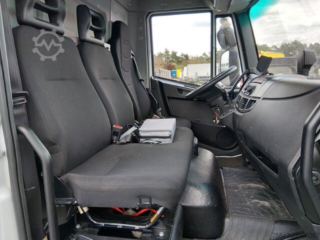 Autocamion cu caroserie tip cutie Iveco EuroCargo ML 75 E 19/P LBW Türe im Koffe