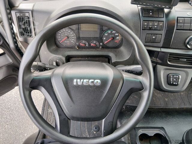 Autocamion cu caroserie tip cutie Iveco EuroCargo ML 75 E 19/P LBW Türe im Koffe