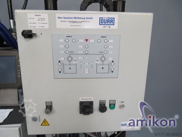 Station d'essai pour têtes d'encollage incluse DÜRR 5 Robotergeführte Kleberköpfe