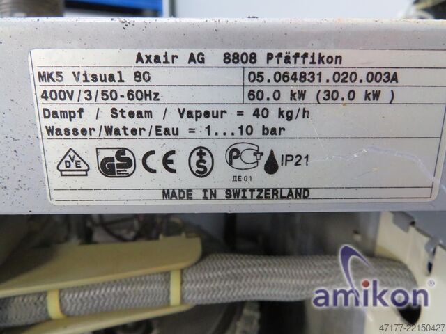 Humidificateur à vapeur résistif Defensor Mk5 Visual Doppeleinheit gross 80