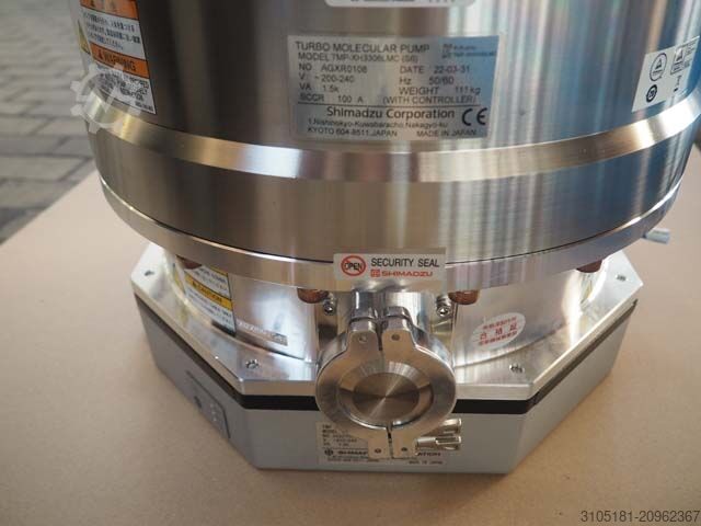 Turbomolekulární vakuová pumpa Shimadzu TMP XH3306