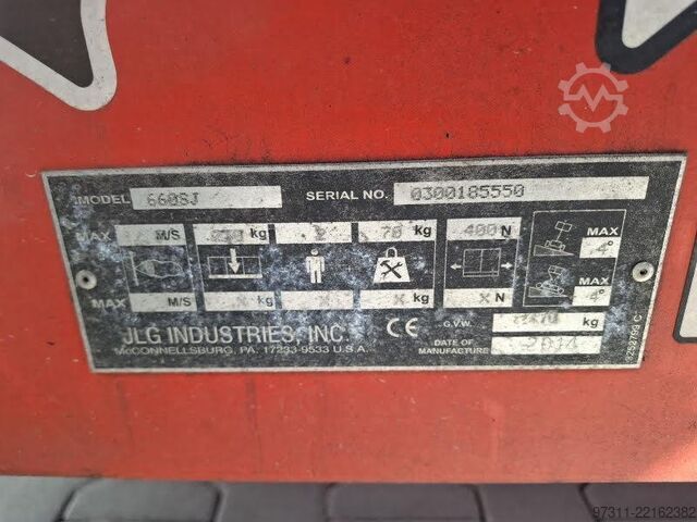 Telescopisch platform JLG 660SJ
