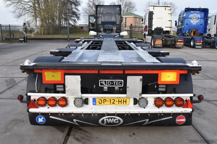 Containertransport D-TEC FLEXITRAILER - ADR FL - ALL CONNECTIONS - LIFT ...
