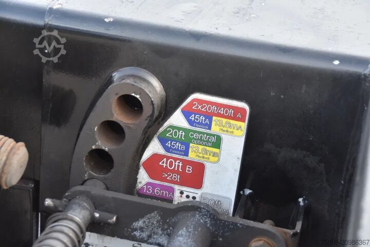 Containertransport D-TEC FLEXITRAILER - ADR FL - ALL CONNECTIONS - LIFT ...