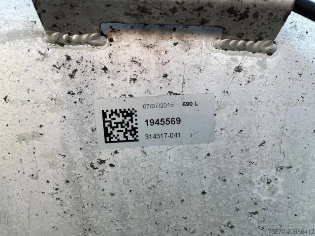 Üzemanyagtartály DAF Brandstoftank Diesel 1945569