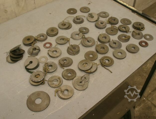 Frezy tarczowe ok. 100 sztuk Stahl verschiedene Durchmesser