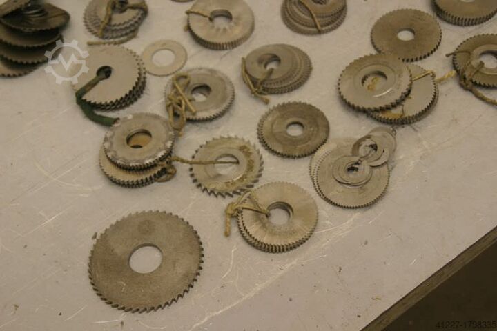 Frezy tarczowe ok. 100 sztuk Stahl verschiedene Durchmesser