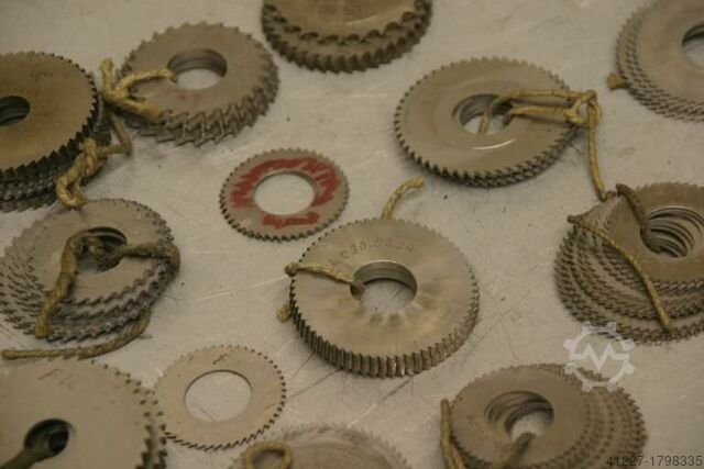 Frezy tarczowe ok. 100 sztuk Stahl verschiedene Durchmesser