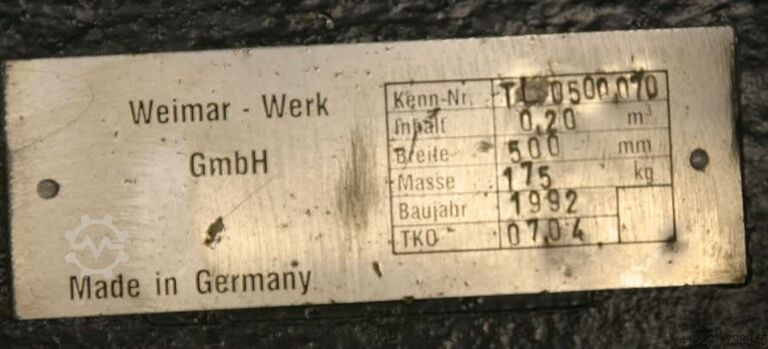 Lopata bagru Weimar Breite 50 cm