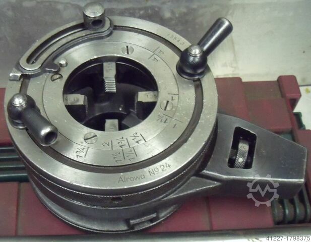 Thread cutting head with Strehler jaws Alrowa 1"-2"