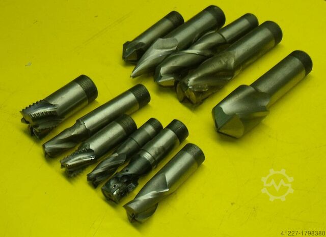 Fraise 11 pièces Stahl Verschiedene Durchmesser