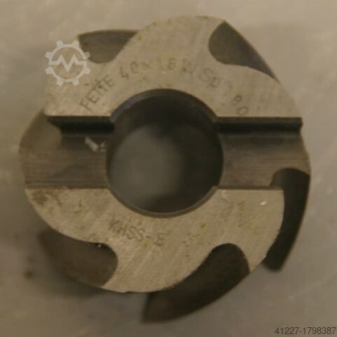 Silindirik alın frezeleri 7 adet Gerfa Verschiedene Durchmesser