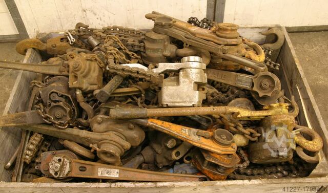 Lever chain hoist 30 pieces YALE 750-3200 kg