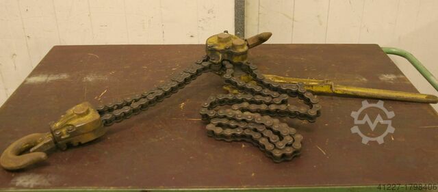 Lever chain hoist 30 pieces YALE 750-3200 kg