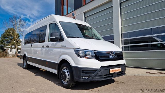 Minibuss MAN TGE 22 Sitze GSR2 COC Lagerfahrzeug Stock