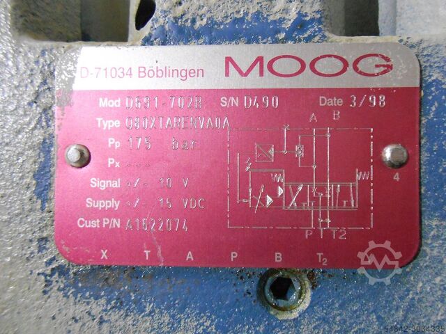 Βαλβίδα Moog Moog D691-702B