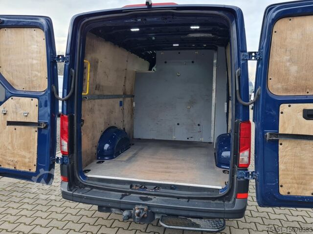 Panelová dodávka VW Crafter 35 Kasten Plus Doka mixto NAVI AHK 6 Sitzer