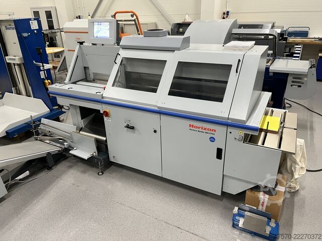 Mükemmel ciltleme makinesi Horizon BQ-270V Perfect Binder