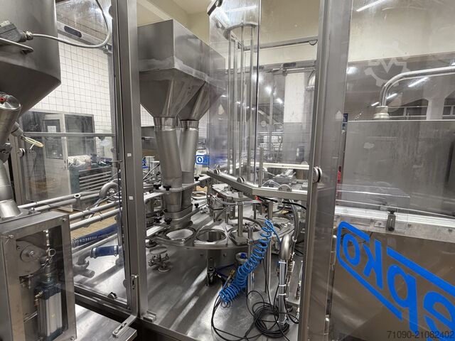 Rotary cup filling machine Trepko 222-1K