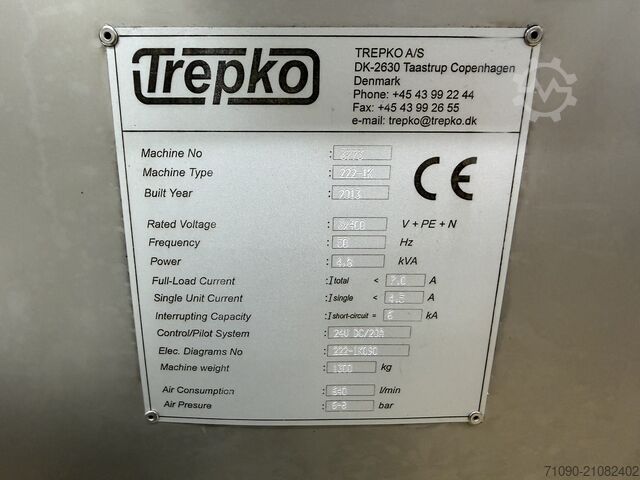 Rotary cup filling machine Trepko 222-1K