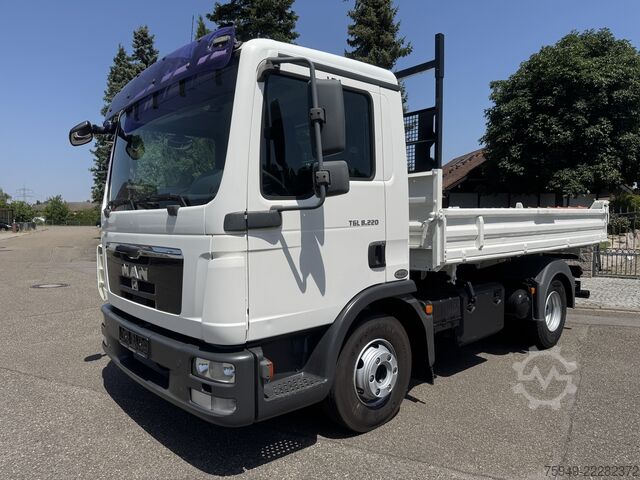 TGL 8.220 Meiller 3. S.-Kipper, 2x AHK MAN TGL 8.220 Meiller 3. S.-Kipper, 2x AHK