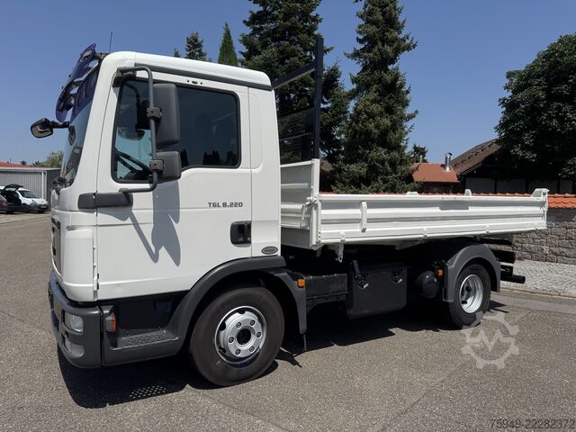 TGL 8.220 Meiller 3. S.-Kipper, 2x AHK MAN TGL 8.220 Meiller 3. S.-Kipper, 2x AHK