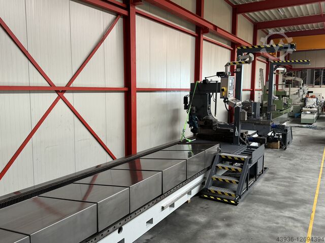 CNC Drehmaschine Ø 1400 x 13.000 mm IRLE Germany IWDS 1000 CNC