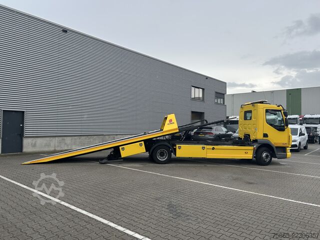 Furgone trasportatore di auto DAF LF 180 FA / 391 dkm / Global Recovery Oprijwage...