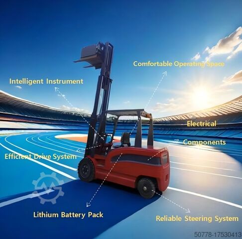 Li-ion elektrikli forklift Machinery Equipment FB-35