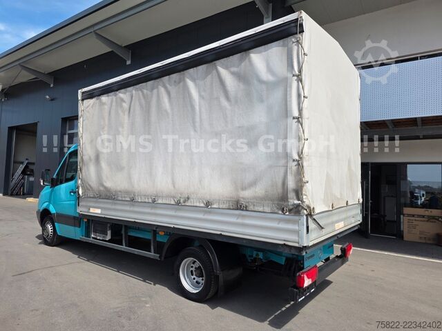 Ponyvával szerelt furgon MERCEDES-BENZ Sprinter 516 / 4,3m Plane / E5 / Klima