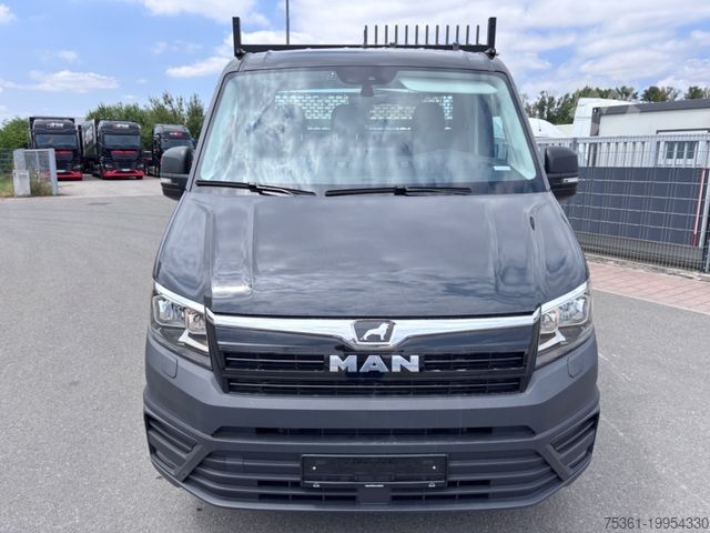 Driezijdige kipper bestelwagen MAN TGE 6.160 4X2 Meiller 3S Kipper/Automa/Trigenius