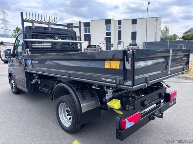 Driezijdige kipper bestelwagen MAN TGE 6.160 4X2 Meiller 3S Kipper/Automa/Trigenius