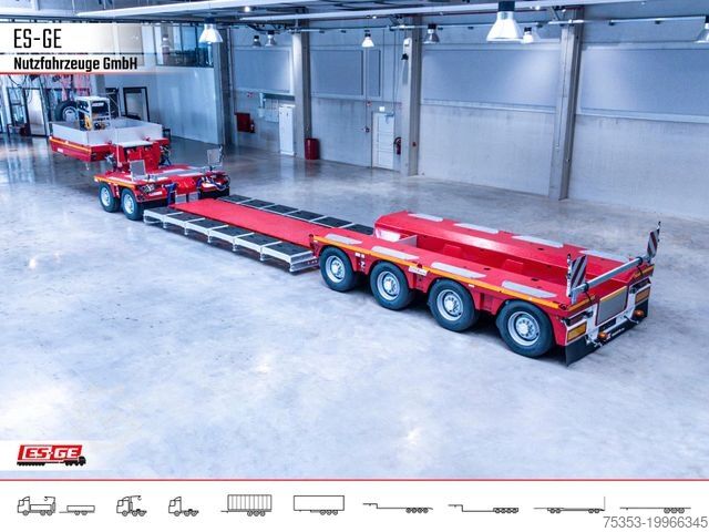 Dieplader oplegger FAYMONVILLE MAX 710 Tiefbett 2+4 PA