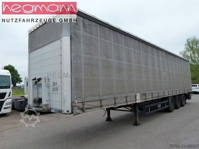 Auflieger mit Pritsche & Plane SCHMITZ CARGOBULL SCS 24/L-13.62 CEB, LASI, Lift.,  Coilwanne, DE