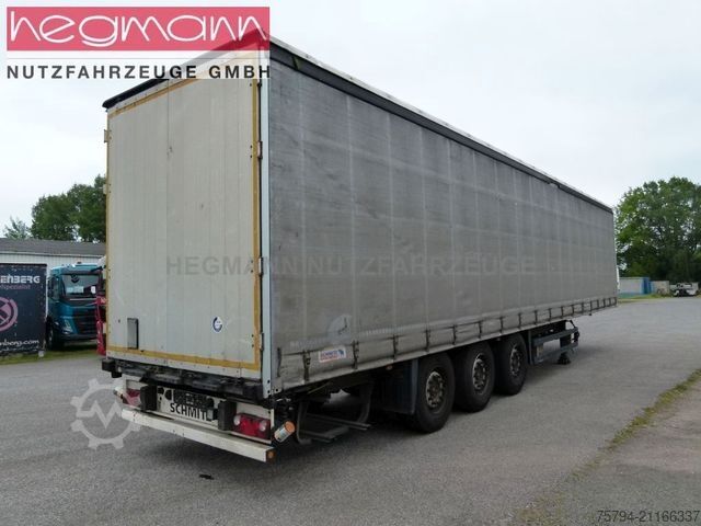 Auflieger mit Pritsche & Plane SCHMITZ CARGOBULL SCS 24/L-13.62 CEB, LASI, Lift.,  Coilwanne, DE
