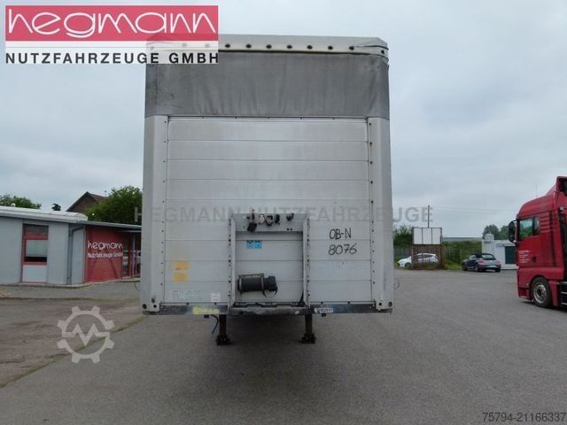 Auflieger mit Pritsche & Plane SCHMITZ CARGOBULL SCS 24/L-13.62 CEB, LASI, Lift.,  Coilwanne, DE