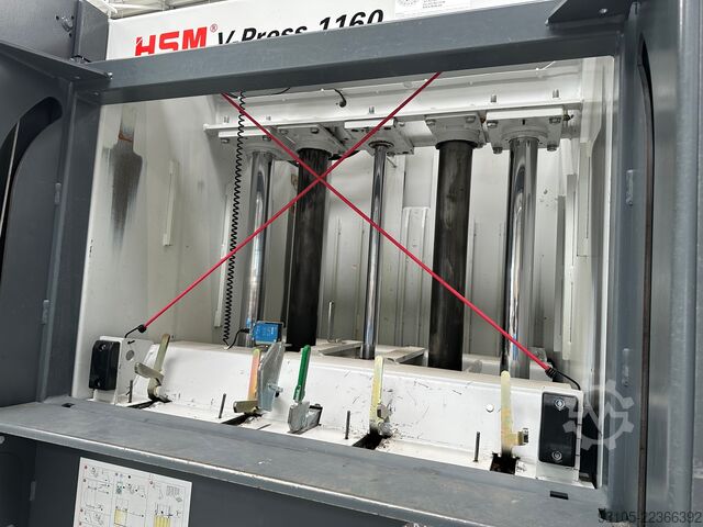 Verticale balenpersen HSM V-Press 1160 HSM V-Press 1160 Plus